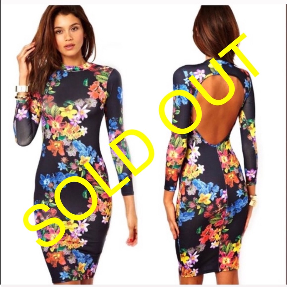 REESTOCK flower bodycom dress